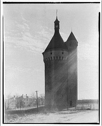 Water Tower at Tenleytown, ca. 1920-1950